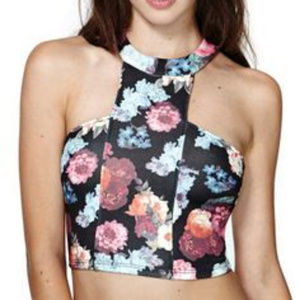 Floral / Flower Crop Top